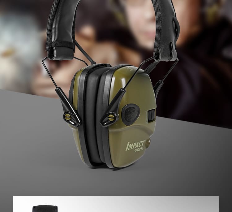 霍尼韦尔（Honeywell） R-01526 Impact 降噪拾音耳罩 (隔音、降噪、电子拾音耳罩、射击耳罩、音乐耳机、手机iPad可用)